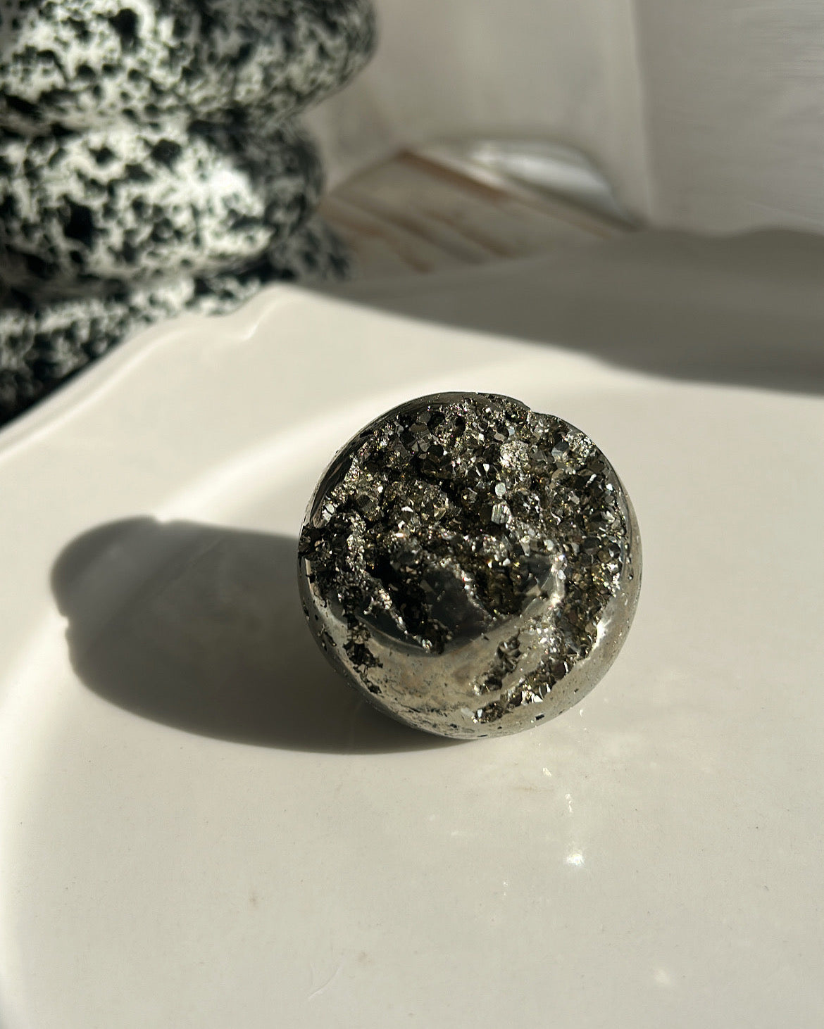 Pyrite sphere